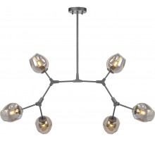 Потолочная люстра LOFT LOFT-6 BK AM Group