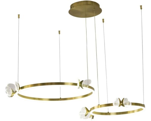 Подвесной светильник MARIPOSA SPD400+600 POLISHED GOLD AM Group Подвесной светильник MARIPOSA SPD400+600 POLISHED GOLD AM Group