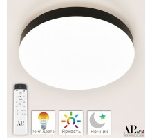 Настенно-потолочный светильник Toscana 3315.XM-30W Black APL LED