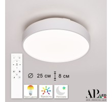 Потолочный светильник Toscana 3315.XM302-2-267/12W White APL LED