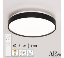 Потолочный светильник Toscana 3315.XM302-2-328/18W Black APL LED