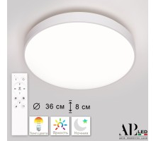 Потолочный светильник Toscana 3315.XM302-2-374/24W White APL LED