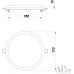 Точечный светильник Ingrid 3322.FAP222R/22W/4K APL LED