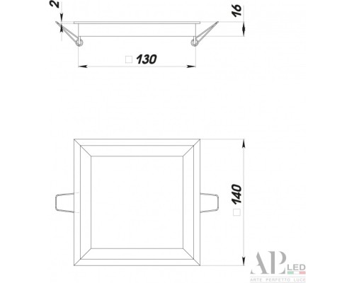 Точечный светильник Ingrid 3322.LDF12016/12W/6K APL LED Точечный светильник Ingrid 3322.LDF12016/12W/6K APL LED