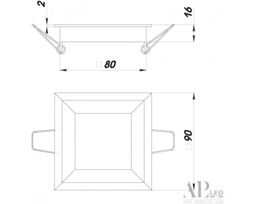 Точечный светильник Ingrid 3322.LDF5016/5W/6K APL LED Точечный светильник Ingrid 3322.LDF5016/5W/6K APL LED