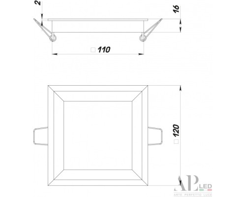 Точечный светильник Ingrid 3322.LDF9016/9W/4K APL LED Точечный светильник Ingrid 3322.LDF9016/9W/4K APL LED