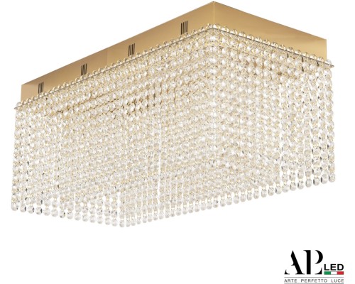 Потолочная люстра Sicilia SH05.57.A.Gd.3000.PK APL LED Потолочная люстра Sicilia SH05.57.A.Gd.3000.PK APL LED