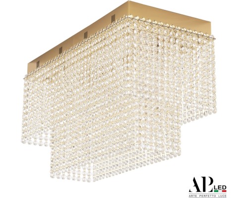 Потолочная люстра Sicilia SH05.57.C.Gd.3000.PK APL LED Потолочная люстра Sicilia SH05.57.C.Gd.3000.PK APL LED