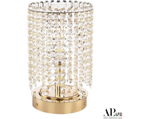 Интерьерная настольная лампа Sicilia SH500.L3.17-26.B.Gd.E14 APL LED Интерьерная настольная лампа Sicilia SH500.L3.17-26.B.Gd.E14 APL LED