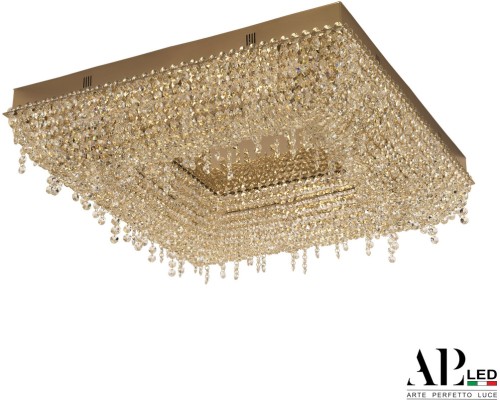 Потолочная люстра Sicilia SH603.2.60.B.Gd.3000 APL LED Потолочная люстра Sicilia SH603.2.60.B.Gd.3000 APL LED