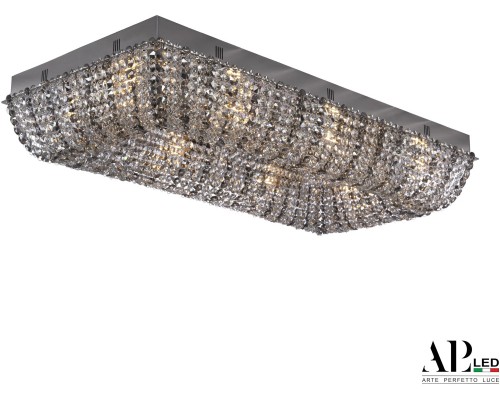 Потолочная люстра Sicilia SH615.2.80.R.Ni.E14.Clear.731 APL LED Потолочная люстра Sicilia SH615.2.80.R.Ni.E14.Clear.731 APL LED