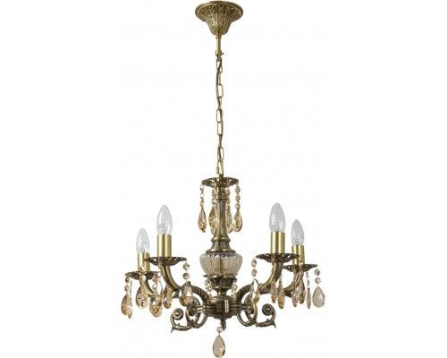 Подвесная люстра Sylvia L.8110-5BR Abrasax Подвесная люстра Sylvia L.8110-5BR Abrasax