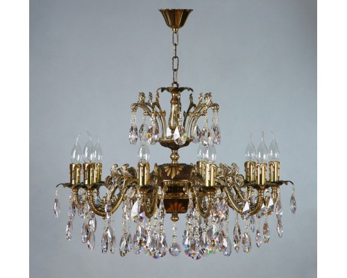 Подвесная люстра Granada 2118/10 PB Leaf crystal Ambiente Подвесная люстра Granada 2118/10 PB Leaf crystal Ambiente