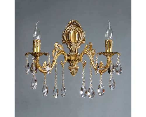 Бра Granada 2118/2 AB Leaf crystal Ambiente Бра Granada 2118/2 AB Leaf crystal Ambiente