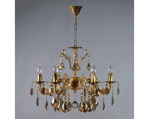 Подвесная люстра Granada 2118/6 AB Leaf crystal Ambiente Подвесная люстра Granada 2118/6 AB Leaf crystal Ambiente