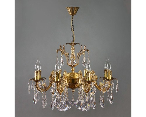 Подвесная люстра Granada 2118/8 AB Leaf crystal Ambiente Подвесная люстра Granada 2118/8 AB Leaf crystal Ambiente
