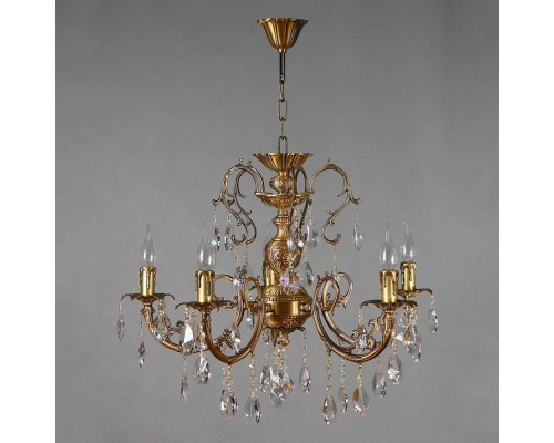 Подвесная люстра Alicante 8888/5 AB Tear Drop Ambiente Подвесная люстра Alicante 8888/5 AB Tear Drop Ambiente
