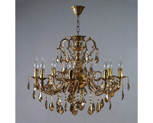 Подвесная люстра Alicante 8888/8 AB Honey Leaf Ambiente Подвесная люстра Alicante 8888/8 AB Honey Leaf Ambiente
