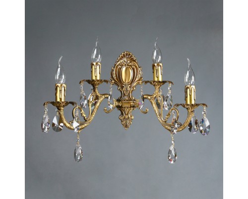 Бра Alicante 8888/2+2 AB Leaf crystal Ambiente Бра Alicante 8888/2+2 AB Leaf crystal Ambiente