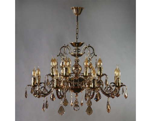 Подвесная люстра Alicante 8888/8+8 PB Leaf crystal Ambiente Подвесная люстра Alicante 8888/8+8 PB Leaf crystal Ambiente