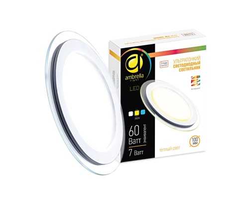 Точечный светильник Led Present Glass 302063 Ambrella Точечный светильник Led Present Glass 302063 Ambrella