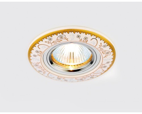 Точечный светильник D5530 D5530 W/YL Ambrella Точечный светильник D5530 D5530 W/YL Ambrella