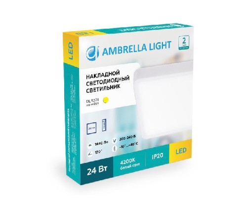 Точечный светильник Downlight DLR370 Ambrella Точечный светильник Downlight DLR370 Ambrella
