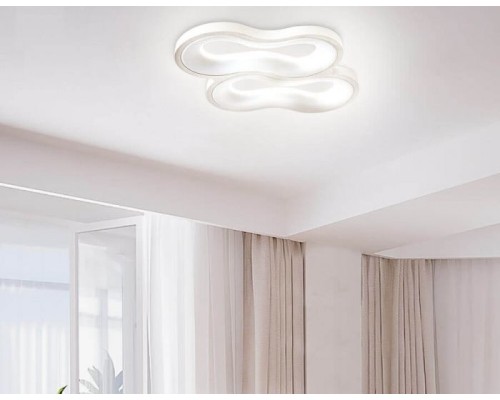 Потолочный светильник Granule FG2112 WH 96W D400*280 Ambrella Потолочный светильник Granule FG2112 WH 96W D400*280 Ambrella
