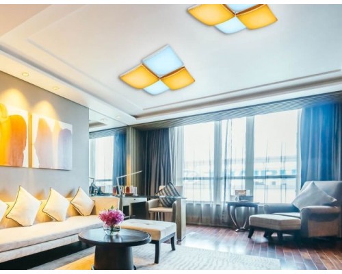 Потолочный светильник Parus FP2324 WH 128W D480*480 Ambrella Потолочный светильник Parus FP2324 WH 128W D480*480 Ambrella