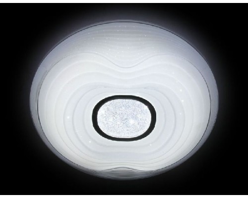 Потолочный светильник Orbital Crystal Sand FS1234 WH 48W D390 Ambrella Потолочный светильник Orbital Crystal Sand FS1234 WH 48W D390 Ambrella