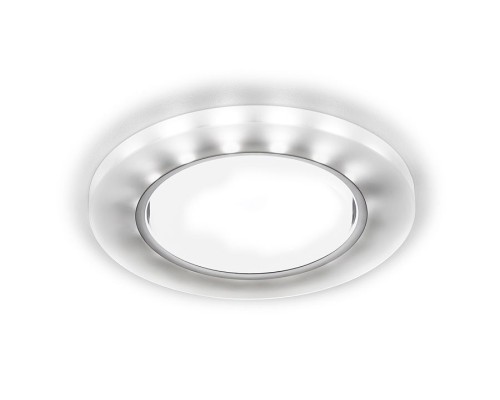 Точечный светильник Gx53+led G214 CH/WH Ambrella Точечный светильник Gx53+led G214 CH/WH Ambrella