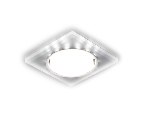 Точечный светильник Gx53+led G215 CH/WH Ambrella Точечный светильник Gx53+led G215 CH/WH Ambrella