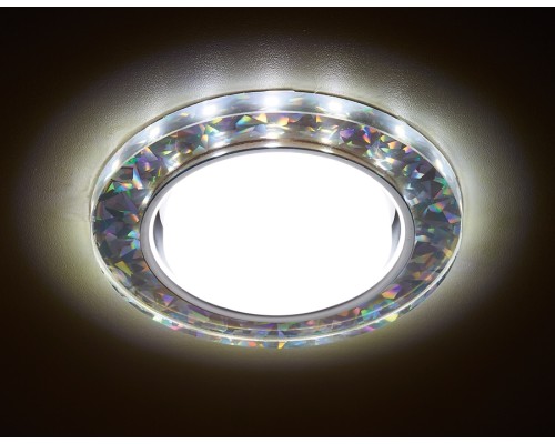 Точечный светильник Gx53+led G250 W/CH/WH Ambrella Точечный светильник Gx53+led G250 W/CH/WH Ambrella