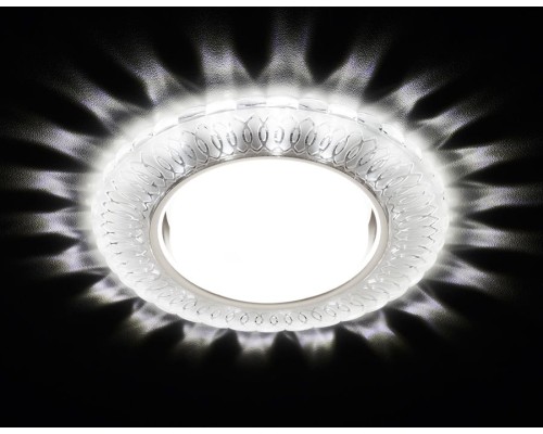 Точечный светильник Gx53+led G252 WH/CH/WH Ambrella Точечный светильник Gx53+led G252 WH/CH/WH Ambrella