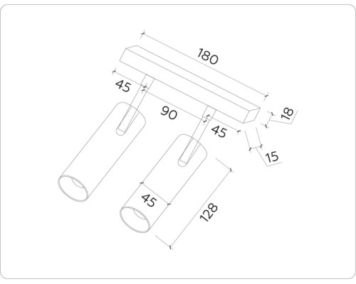 Трековый светильник Track System GL3901 Ambrella Трековый светильник Track System GL3901 Ambrella