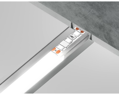 Профиль для светодиодной ленты Illumination GP1001AL Ambrella Профиль для светодиодной ленты Illumination GP1001AL Ambrella