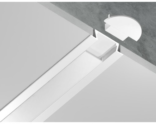 Профиль для светодиодной ленты Illumination GP1001WH Ambrella Профиль для светодиодной ленты Illumination GP1001WH Ambrella