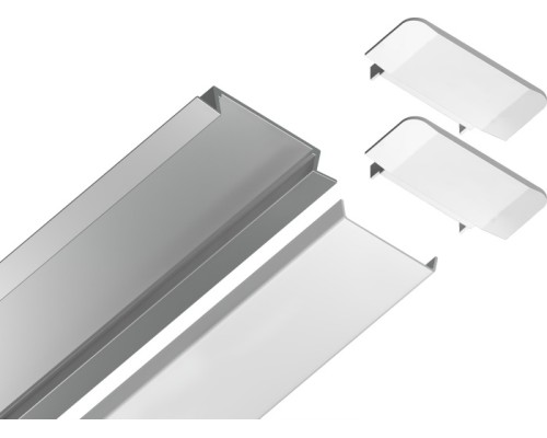 Профиль для светодиодной ленты Illumination GP1100AL Ambrella Профиль для светодиодной ленты Illumination GP1100AL Ambrella