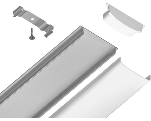 Профиль для светодиодной ленты Illumination GP1600AL Ambrella Профиль для светодиодной ленты Illumination GP1600AL Ambrella