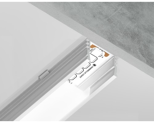 Профиль для светодиодной ленты Illumination GP1750WH Ambrella Профиль для светодиодной ленты Illumination GP1750WH Ambrella
