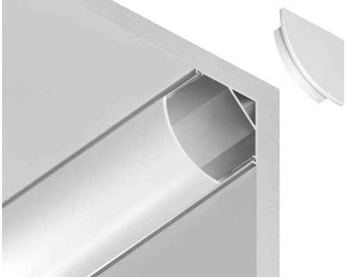 Профиль для светодиодной ленты Illumination GP2100AL Ambrella Профиль для светодиодной ленты Illumination GP2100AL Ambrella
