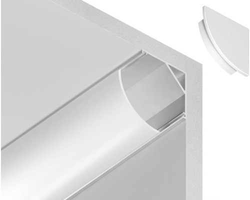 Профиль для светодиодной ленты Illumination GP2100WH Ambrella Профиль для светодиодной ленты Illumination GP2100WH Ambrella