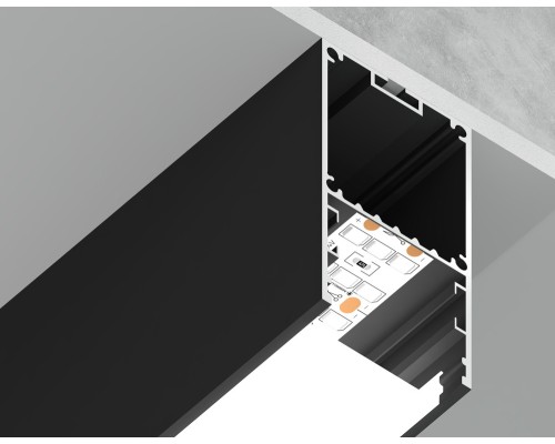 Профиль для светодиодной ленты Illumination GP3000BK Ambrella Профиль для светодиодной ленты Illumination GP3000BK Ambrella