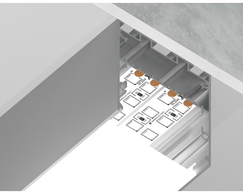 Профиль для светодиодной ленты Illumination GP3050AL Ambrella Профиль для светодиодной ленты Illumination GP3050AL Ambrella