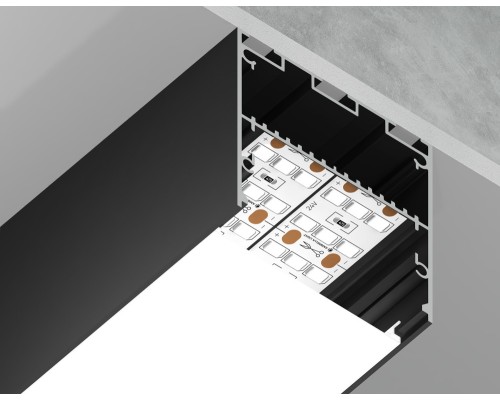 Профиль для светодиодной ленты Illumination GP3100BK Ambrella Профиль для светодиодной ленты Illumination GP3100BK Ambrella