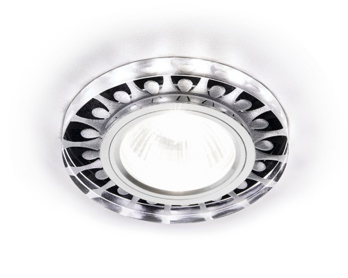 Точечный светильник Декоративные Led+mr16 S219 WH/CH/WH Ambrella Точечный светильник Декоративные Led+mr16 S219 WH/CH/WH Ambrella