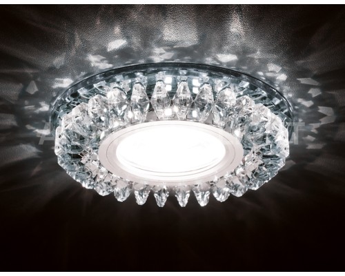 Точечный светильник Декоративные Кристалл Led+mr16 S220 CH Ambrella Точечный светильник Декоративные Кристалл Led+mr16 S220 CH Ambrella
