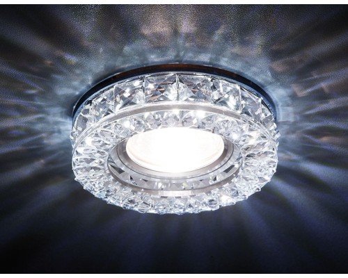 Точечный светильник Декоративные Кристалл Led+mr16 S241 CH Ambrella Точечный светильник Декоративные Кристалл Led+mr16 S241 CH Ambrella