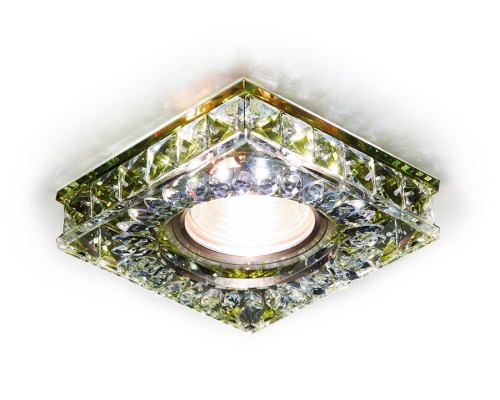 Точечный светильник Декоративные Кристалл Led+mr16 S251 GD Ambrella Точечный светильник Декоративные Кристалл Led+mr16 S251 GD Ambrella