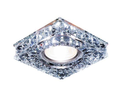Точечный светильник Декоративные Кристалл Led+mr16 S251 CH Ambrella Точечный светильник Декоративные Кристалл Led+mr16 S251 CH Ambrella